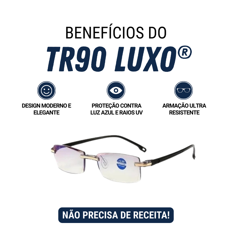 [COMPRE 1 LEVE 2]  Óculos Multifocal TR90 Luxo®