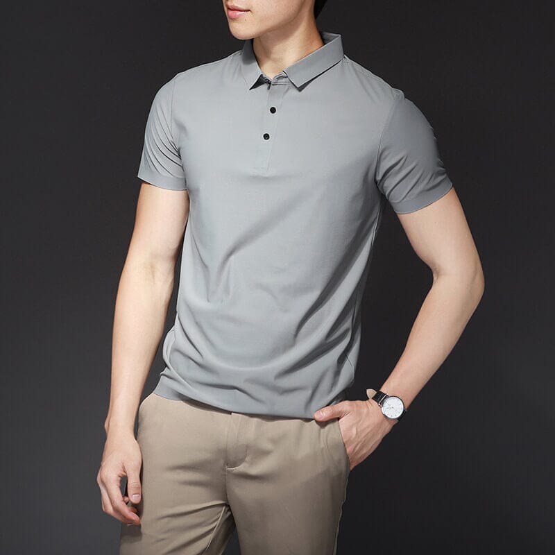 KIT com 3 Camisetas Masculina Anti Amassado, Anti Odor e Ultra Confortável